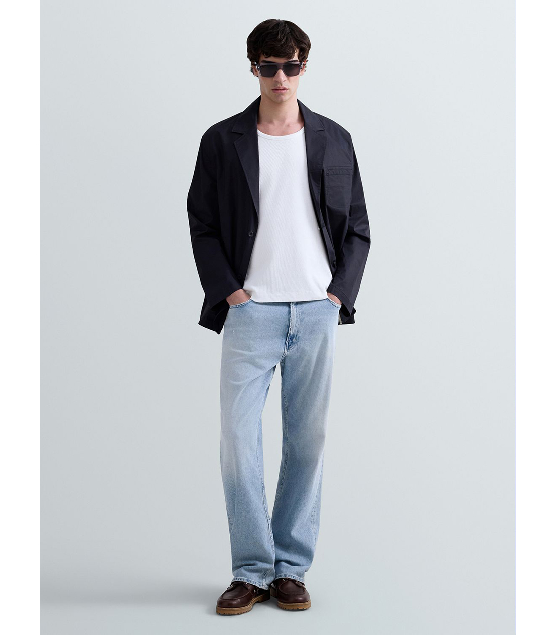 ブーツカットCLEY コンフォートデニム 詳細画像 ライトブルー 2